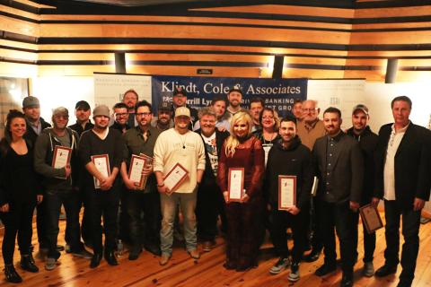 Group of February 2016 #1 Awards Winners