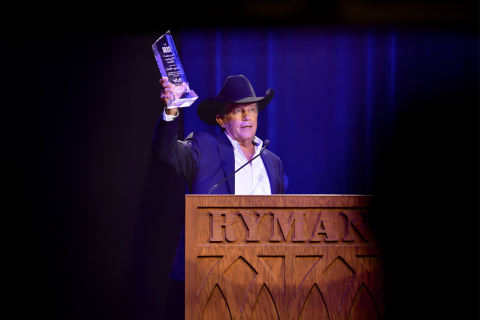 George Strait - President's Keystone Award - NSAI